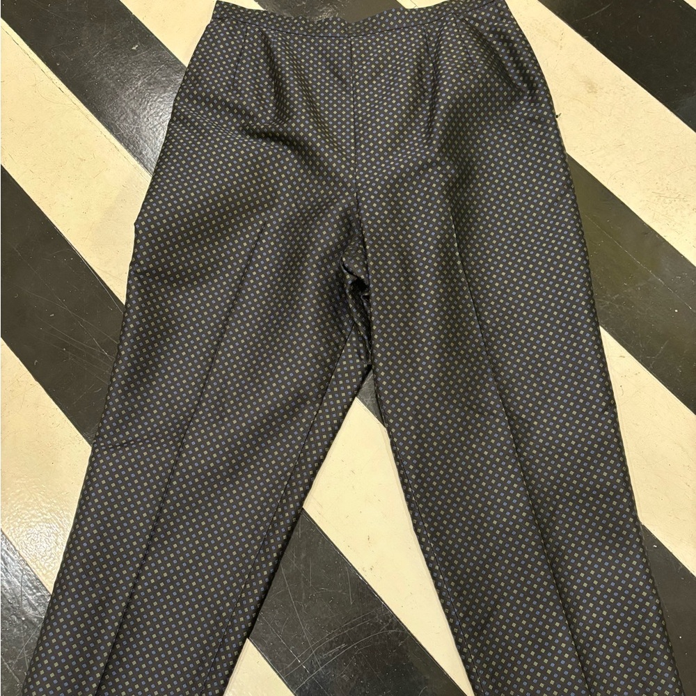 Talbots, silk trousers.